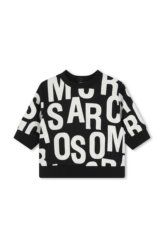 Dětská bavlněná tepláková souprava Marc Jacobs potisk černá W60324.86.94
