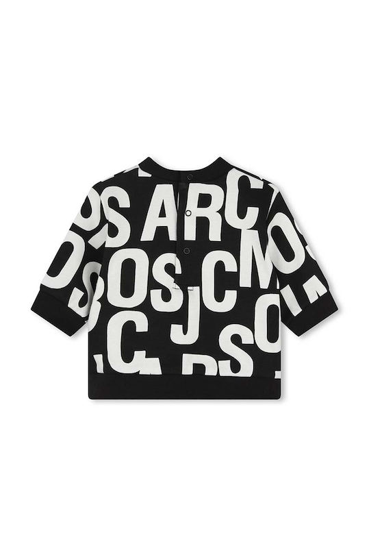 Dětská bavlněná tepláková souprava Marc Jacobs W60324.86.94 černá AW24