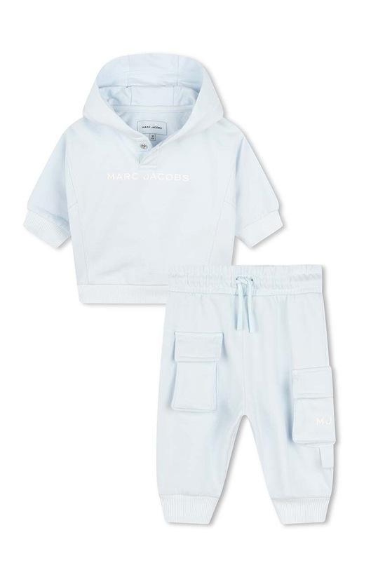 Pamučna trenirka za bebe Marc Jacobs pamuk plava W60331.74.81