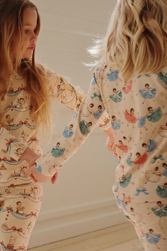 Konges Sløjd compleu copii BASIC BLOUSE/PANTS SET GOTS KS101887