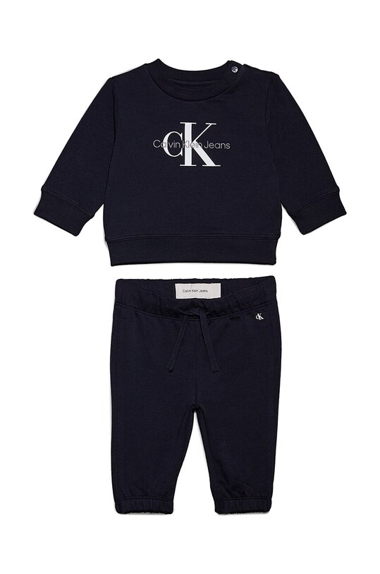 Дитячий спортивний комплект Calvin Klein Jeans трикотаж чорний IN0IN00017.9BYH