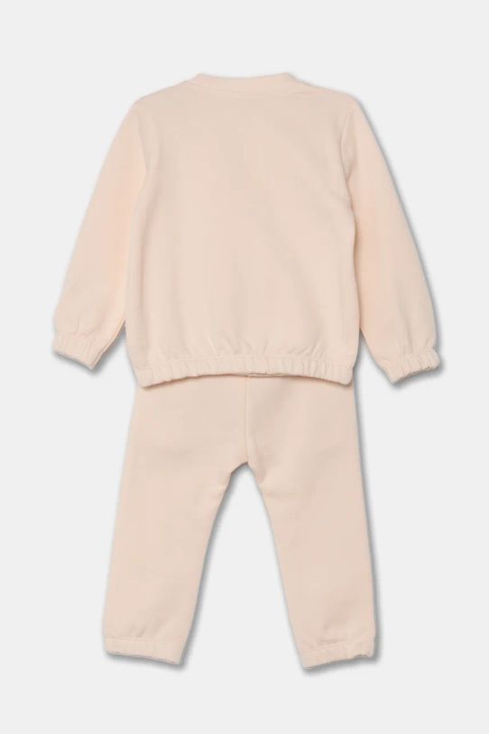 Pamučna trenirka za bebe United Colors of Benetton 3J70AK00R.W.Seasonal roza AW24