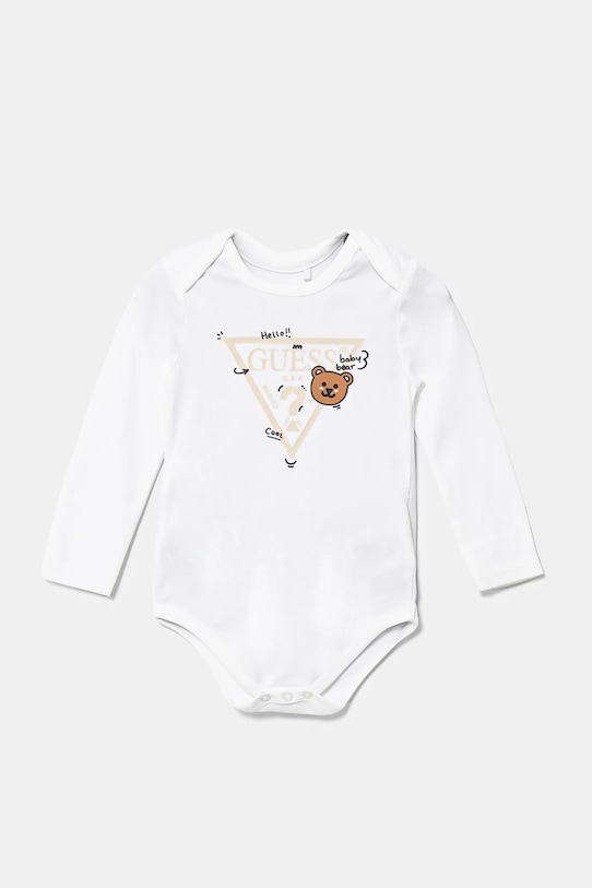 CHLAPEC Kojenecká tepláková souprava Guess H4BW05.KAVN4.9BYH béžová