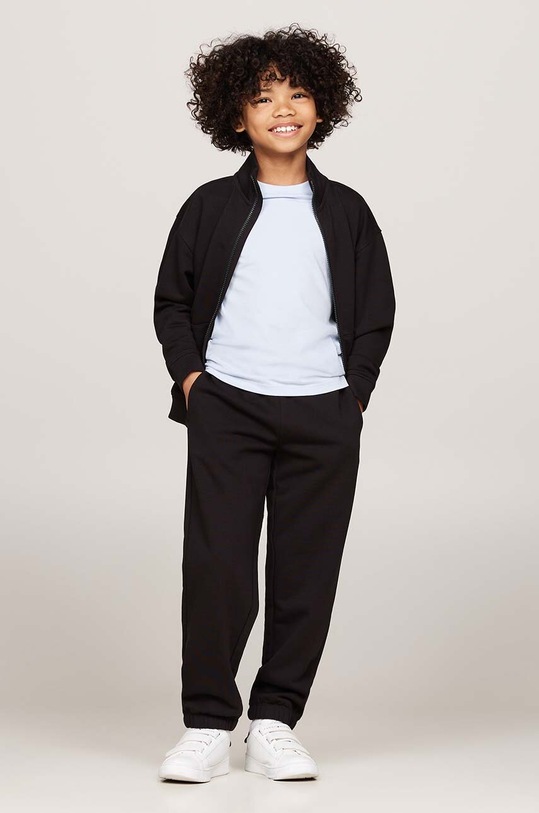 Tommy Hilfiger dres dziecięcy dzianina czarny KS0KS00580.9BYH.98.122