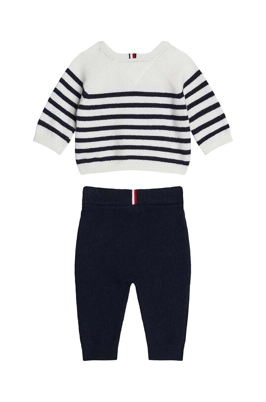 Komplet za bebe Tommy Hilfiger KN0KN01924.9BYH crna AW24