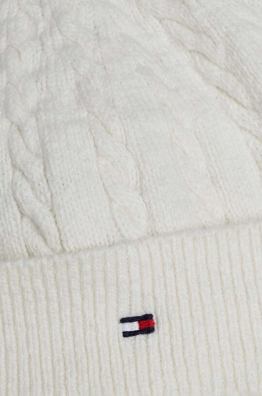 Dječji set s mješavinom vune Tommy Hilfiger 3-pack bijela KN0KN01929.9BYH
