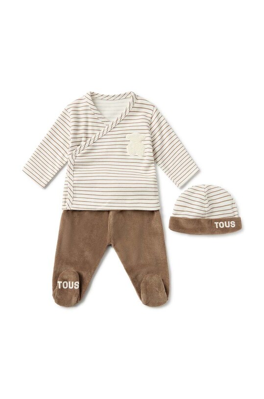 Tous set de bumbac pentru bebelusi Classic bumbac bej Classic.2102