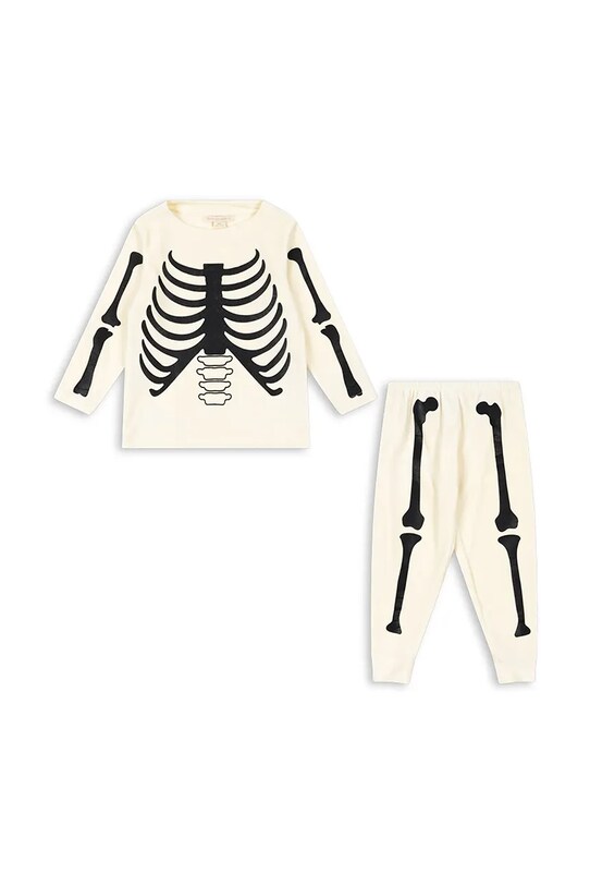 Детский спортивный костюм Konges Sløjd HALLOWEEN SKELETON SET KS102184 бежевый AW24