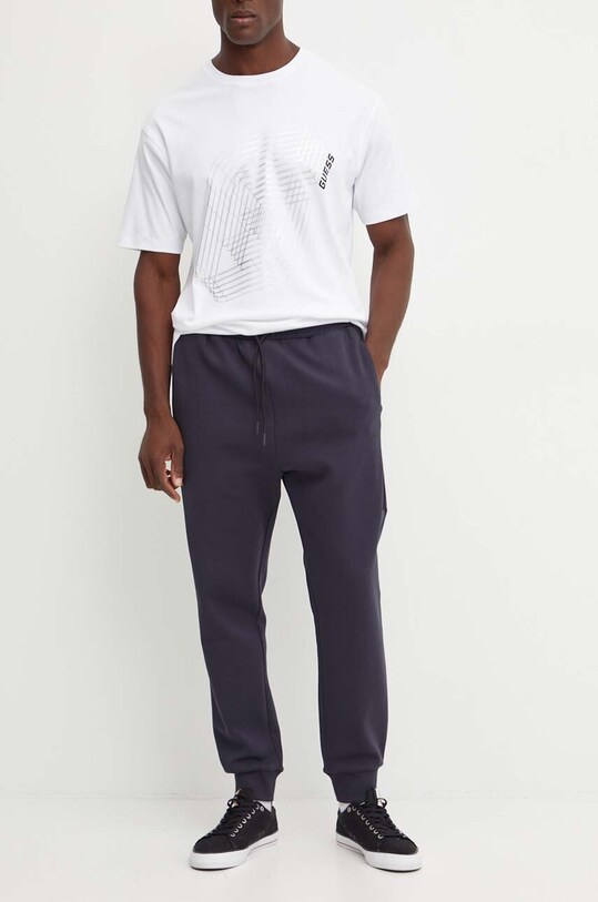 BOSS Green dres granatowy 50519395