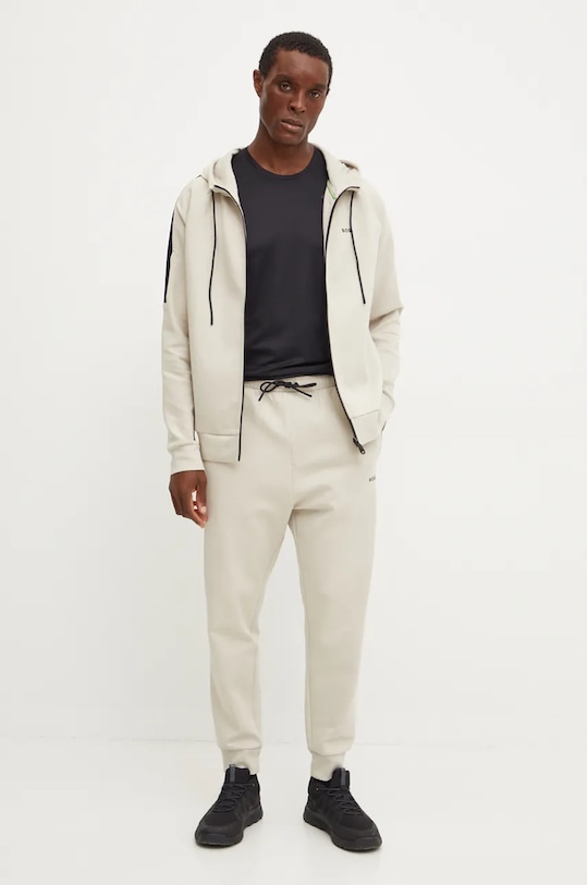 Boss Green trening tricotaj bej 50519395