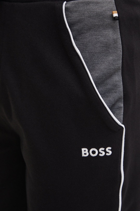 BOSS pantaloni scurți de lounge negru 50521812