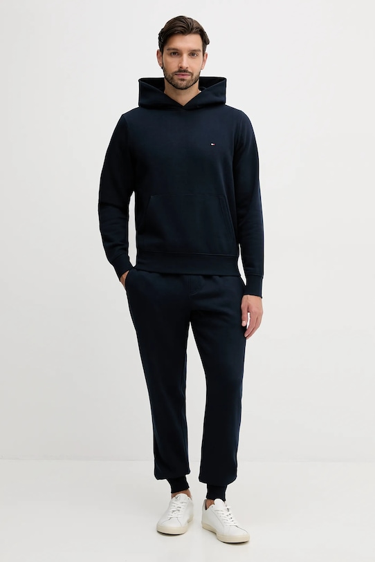 Tepláková souprava Tommy Hilfiger pletenina námořnická modř MW0MW36440