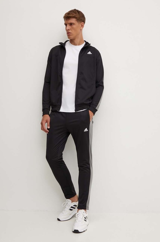 Tepláková súprava adidas Essentials pletenina čierna IW4858