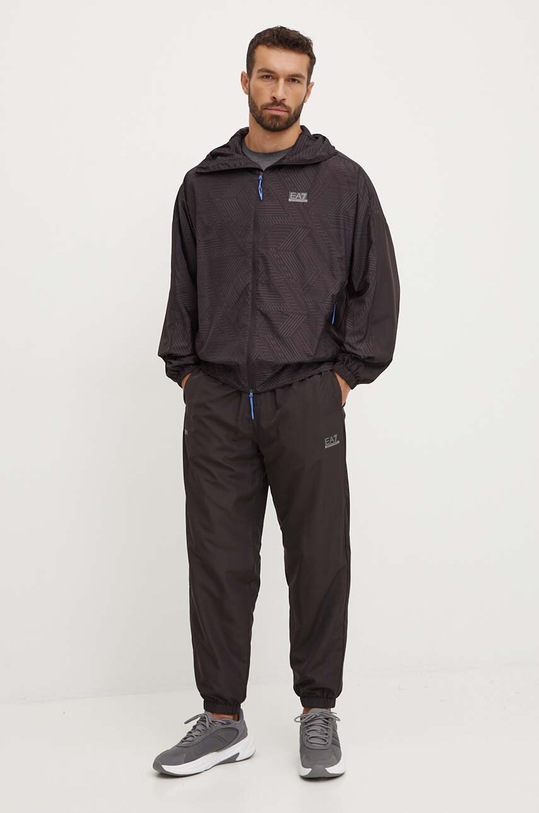 Спортивний костюм EA7 Emporio Armani тканина чорний PNP6Z.6DPV03.2703