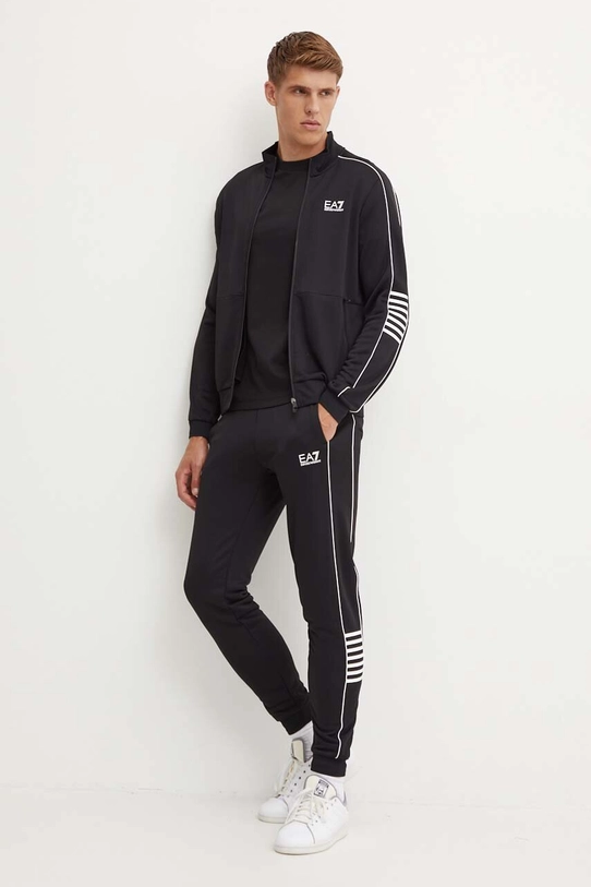 Спортивный костюм EA7 Emporio Armani трикотаж чёрный PJ16Z.6DPV53.1200