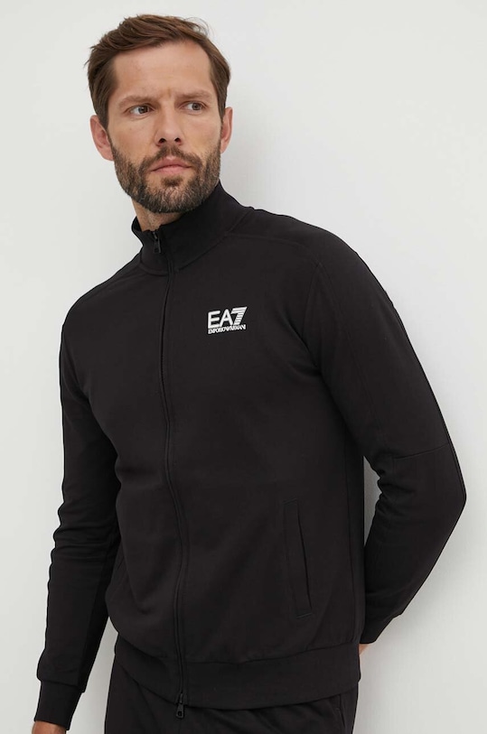 Ruházat EA7 Emporio Armani pamut melegitő PJVRZ.6DPV57.1200 fekete