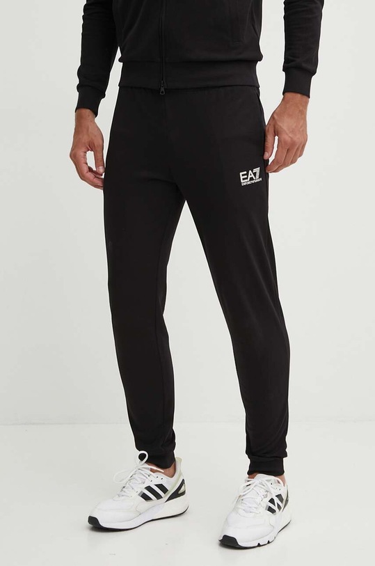 EA7 Emporio Armani pamut melegitő fekete PJVRZ.6DPV57.1200