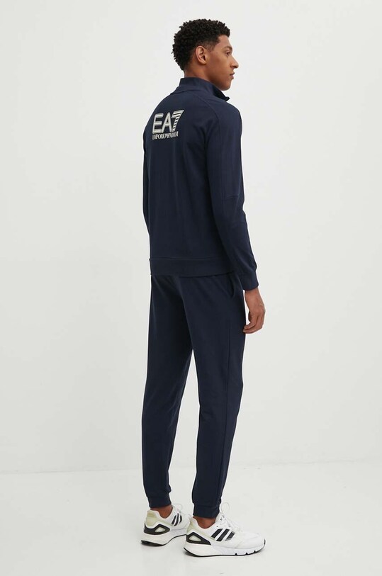 Одяг Бавовняний спортивний костюм EA7 Emporio Armani PJVRZ.6DPV57.1562 темно-синій