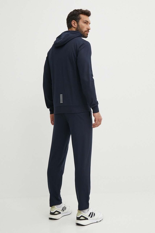 Bavlněná tepláková souprava EA7 Emporio Armani PJVRZ.8NPV62.0562 námořnická modř AW24