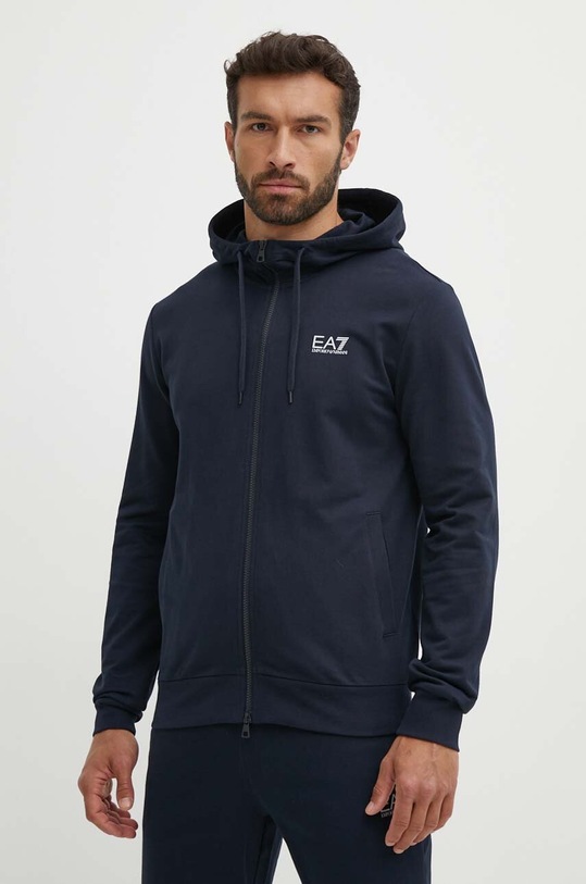 Oblečení Bavlněná tepláková souprava EA7 Emporio Armani PJVRZ.8NPV62.0562 námořnická modř