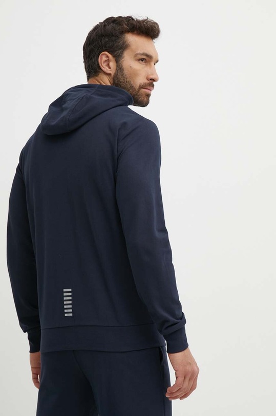 Bavlněná tepláková souprava EA7 Emporio Armani námořnická modř PJVRZ.8NPV62.0562