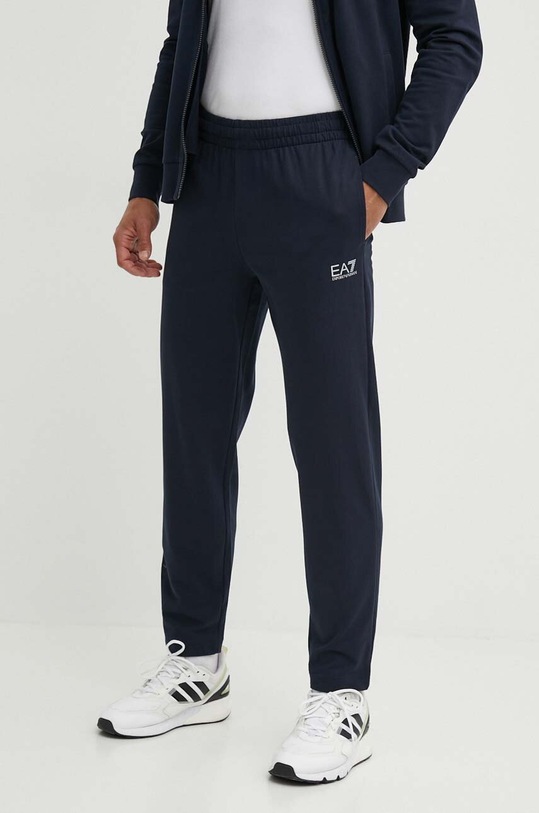 Bavlněná tepláková souprava EA7 Emporio Armani PJVRZ.8NPV62.0562 námořnická modř