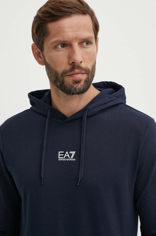 EA7 Emporio Armani dres bawełniany PJVRZ.8NPV64.0562 granatowy