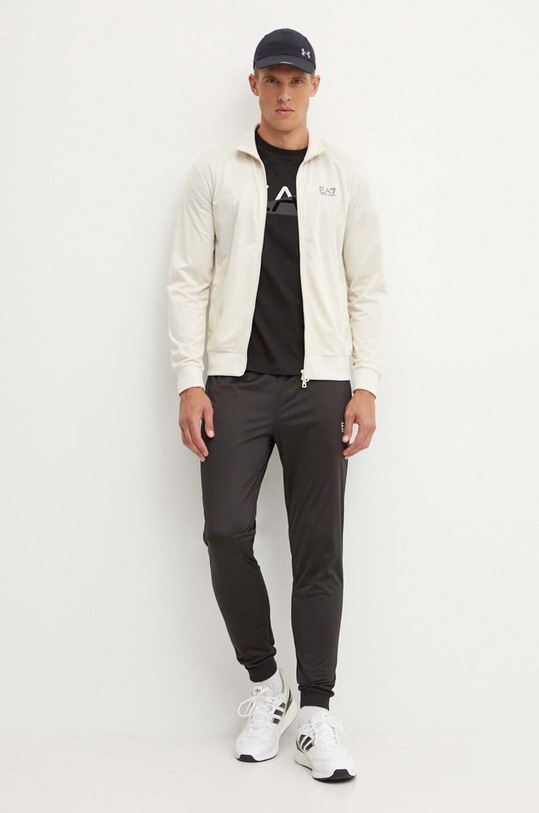 EA7 Emporio Armani trening tricotaj bej PJHCZ.8NPV65.27BD