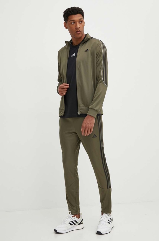 Tepláková souprava adidas Essentials pletenina zelená IY6668