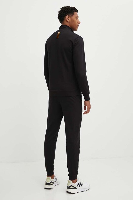 Odjeća Pamučna trenirka EA7 Emporio Armani PJVRZ.8NPV60.0208 crna