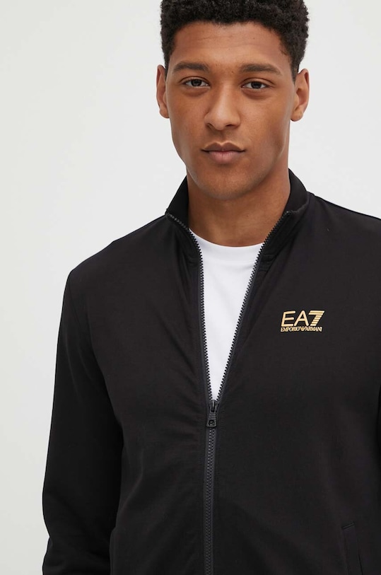Бавовняний спортивний костюм EA7 Emporio Armani PJVRZ.8NPV60.0208 чорний
