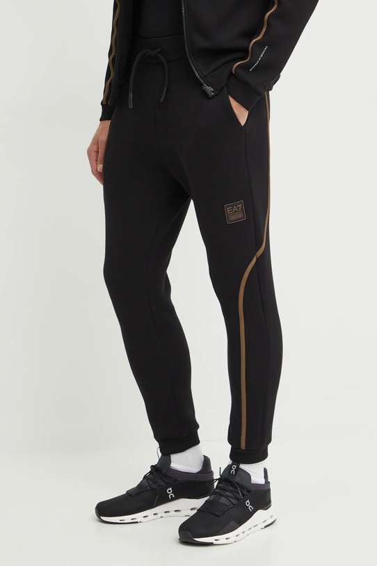 Tepláková súprava EA7 Emporio Armani čierna PJODZ.6DPV62.1200