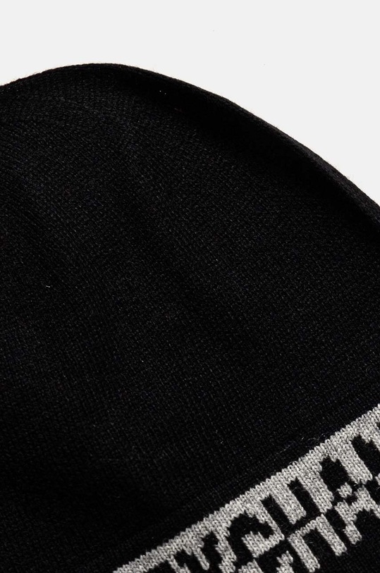Шапка та шарф з домішкою вовни Armani Exchange XM000337.AF12274 чорний