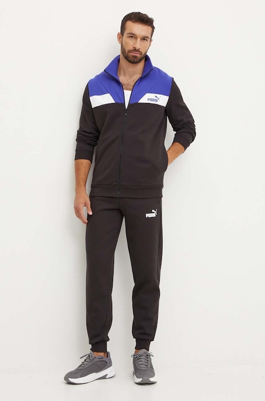 Tepláková súprava Puma pletenina tmavomodrá 681900