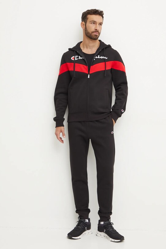 Спортивный костюм Champion аппликация чёрный 220291