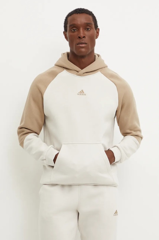 Oblečenie Tepláková súprava adidas IY6671 béžová