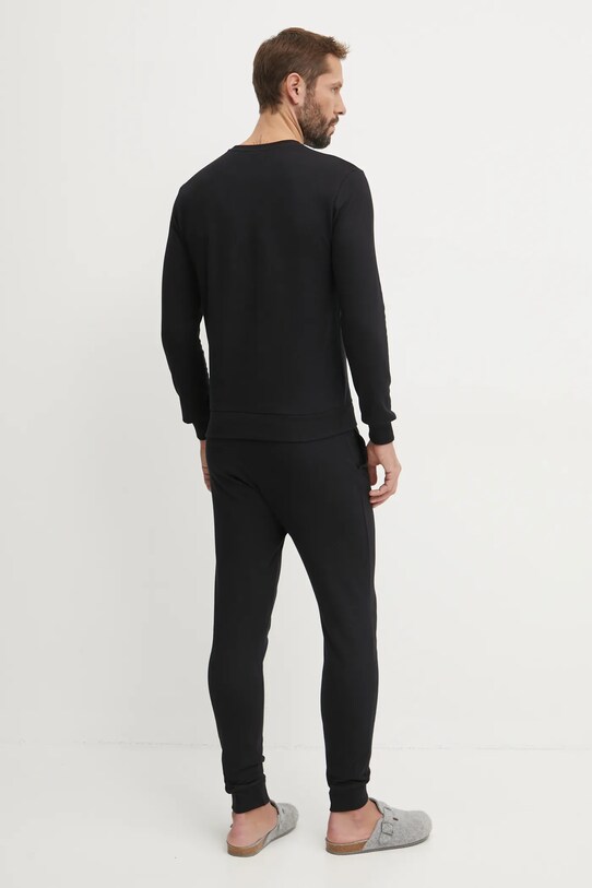 Одежда Хлопковый спортивный костюм Fila FPW1195 чёрный