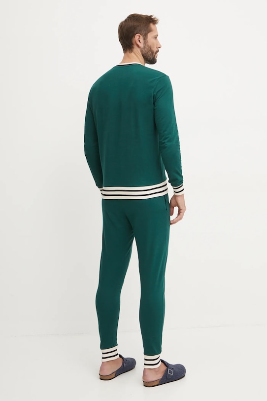 Oblečení Bavlněná tepláková souprava Fila FPW1198 zelená