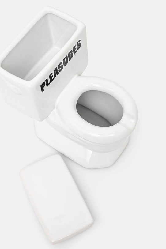 PLEASURES popielniczka Toilet Ashtray biały P24F055