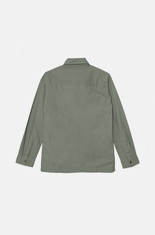 CHLAPEC Dětská bavlněná košile Calvin Klein Jeans IB0IB01962.9BYH.128.176 zelená