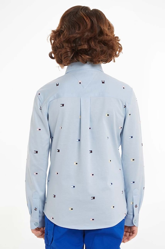 Tommy Hilfiger koszula bawełniana dziecięca KB0KB09136.9BYH.104.122