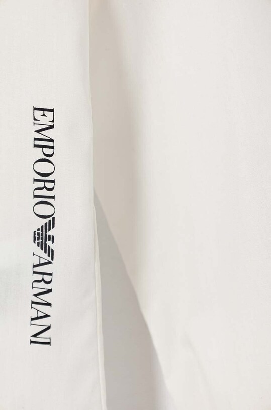 Мальчик Детская хлопковая рубашка Emporio Armani 6D4CJB.4N8QZ бежевый