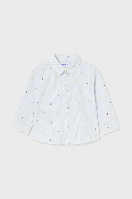 Dječja pamučna košulja Mayoral casual plava 2188.3A.Baby.9BYH