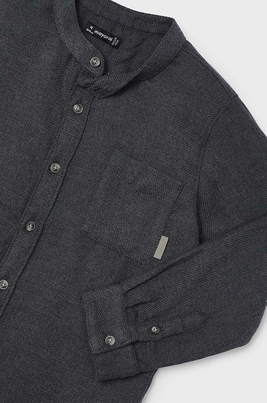 Dětská košile Mayoral 4111.5A.Mini.9BYH šedá AW24