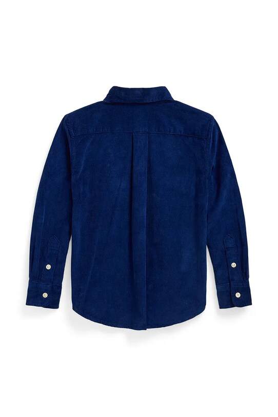 Polo Ralph Lauren camasa de bumbac pentru copii 322878882003 bleumarin AW24