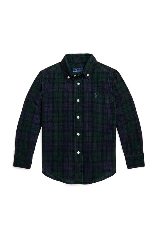 Детская рубашка Polo Ralph Lauren узор тёмно-синий 322878883001