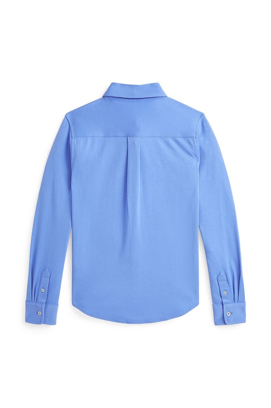 Παιδικό βαμβακερό πουκάμισο Polo Ralph Lauren 323952434001 μπλε AW24