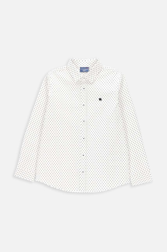 Coccodrillo koszula dziecięca WC4136102BSB biały AW24