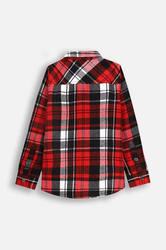 Chłopiec Coccodrillo koszula bawełniana dziecięca ZC4136101ABK czerwony
