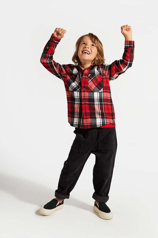 Coccodrillo koszula bawełniana dziecięca ZC4136101ABK